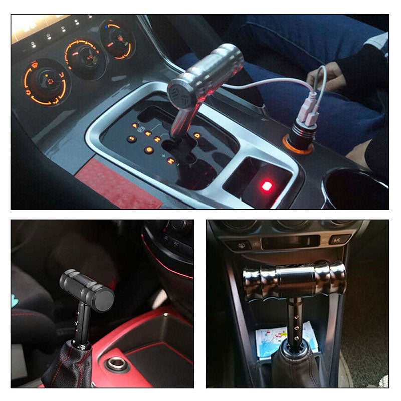 Universal Creative Aircraft Joystick Car Gear Shift Knob Gear Lever Adapter