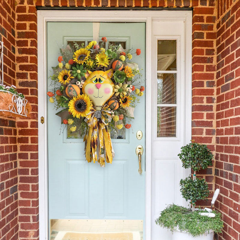 Cute Cat Door Decoration