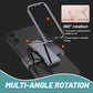 📱 Multifunctional Rotatable Metal Folding Mobile Phone Holder 📱
