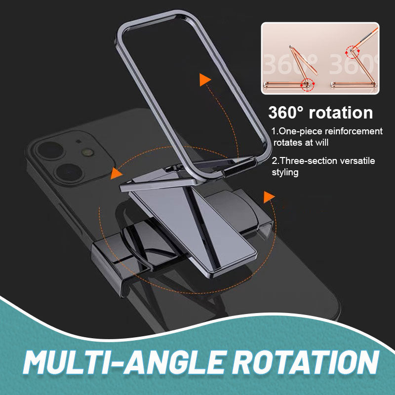📱 Multifunctional Rotatable Metal Folding Mobile Phone Holder 📱