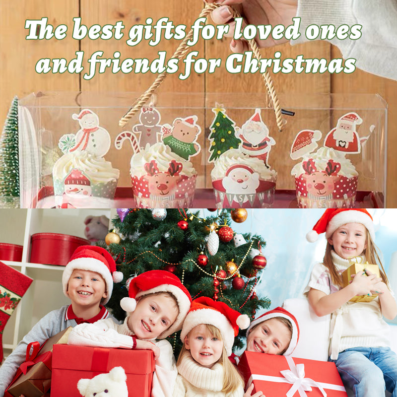 Christmas Cake Box Paper Cup