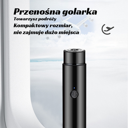 Mini Przenośna Golarka Elektryczna/Mini Portable Electric Shaver