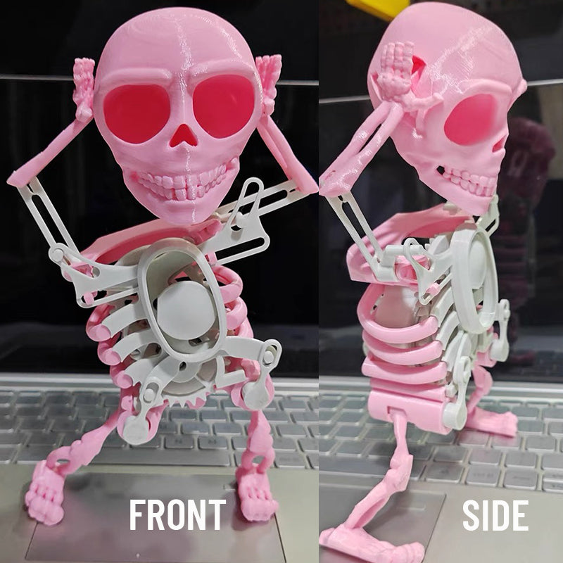 Dancing 3D Skeleton Man