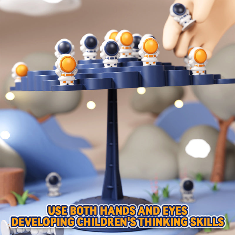 Astronaut Balancing Tree