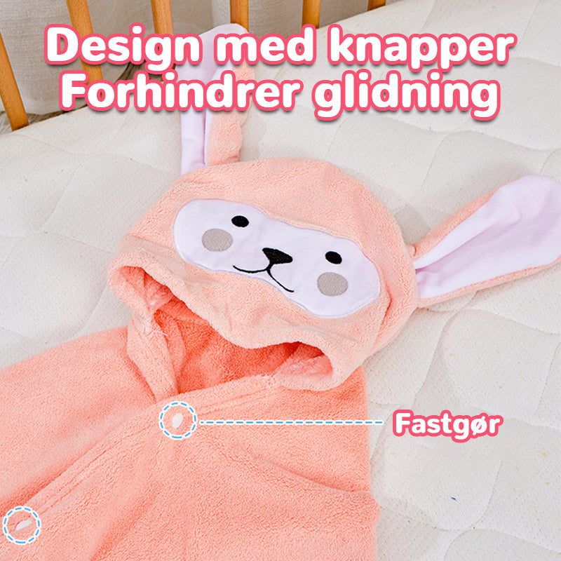 Børne Coral Velvet badekåbe