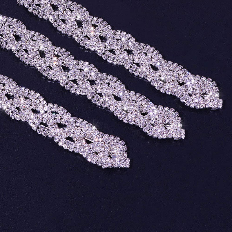 Rhinestone Dreadlocks Headband