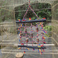 Parrot Log Colorful Rope Climbing Net Swing
