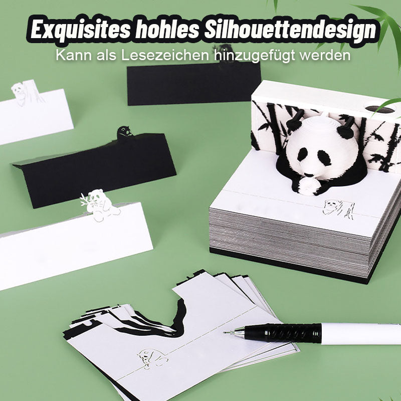 Panda 3D-Haftnotizen/Panda Sticky Notes