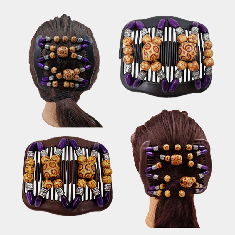 Double Row Elastic Comb