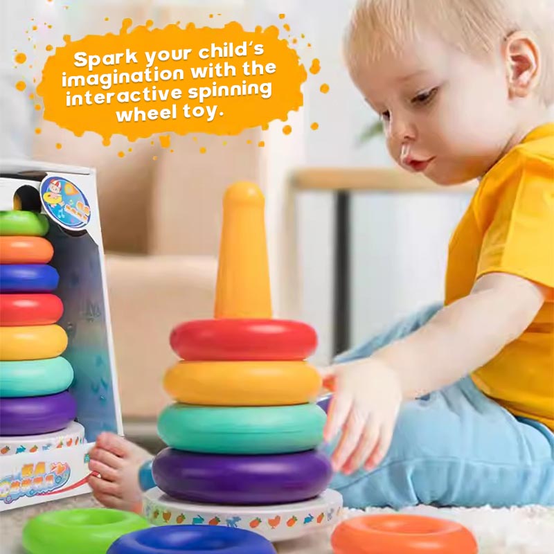 Children'S Jenga Le Educational Toy Rainbow Tower