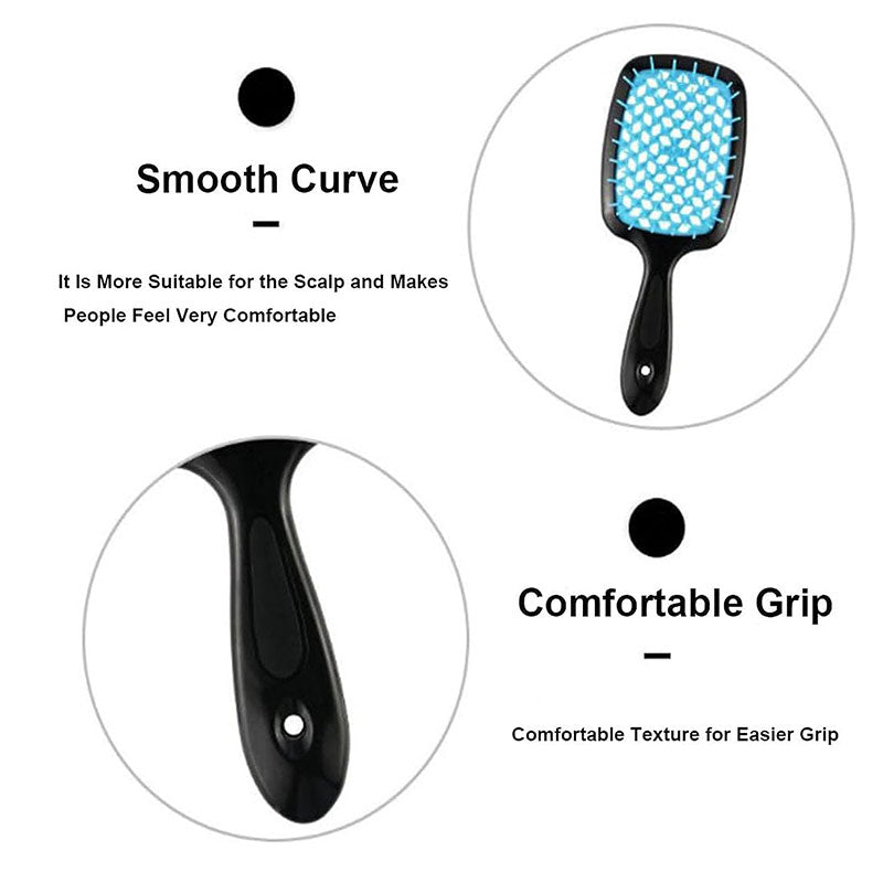 Square Hollow Massage Comb