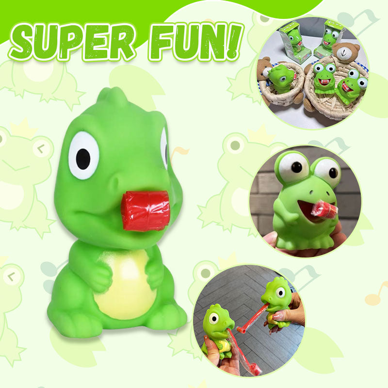 Creative Tongue-sticking-out Frog Squishy Toy