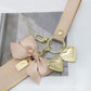 Heart Shaped Car Keychain Pendant