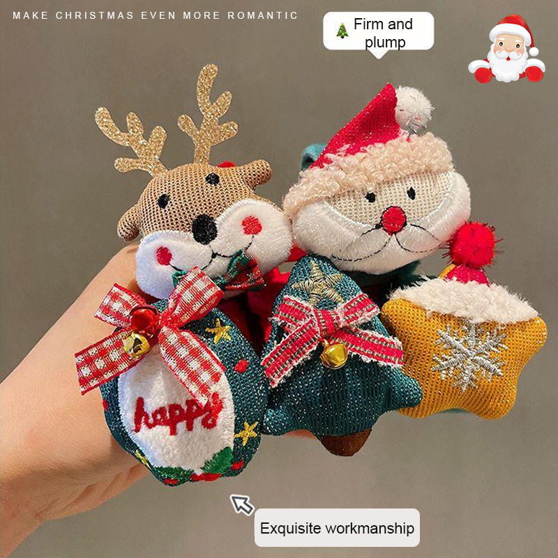 Christmas Snap Ring Buckle Bracelet