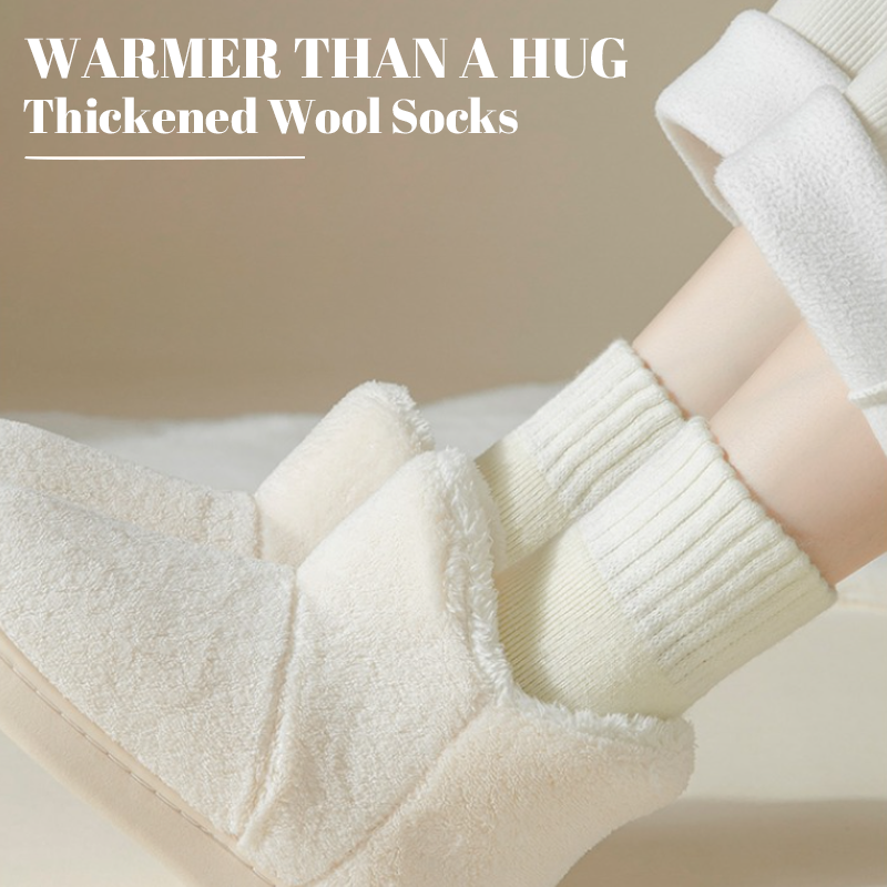 Women's Mid-Calf Socks Plus Fleece Socks