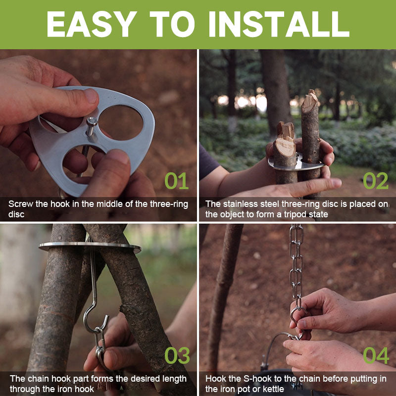 Stainless Steel Tripod Chain