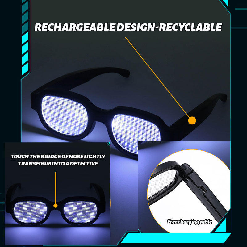 New Led Light-Up Glasses