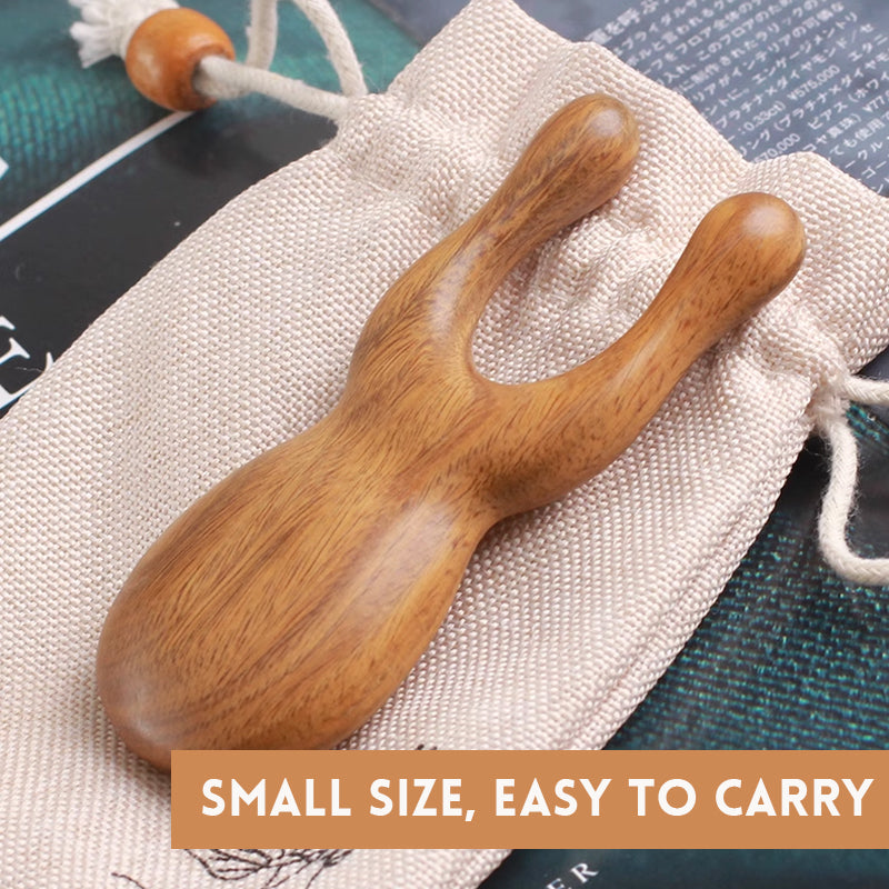 Frog Eye Sandalwood Massage Comb