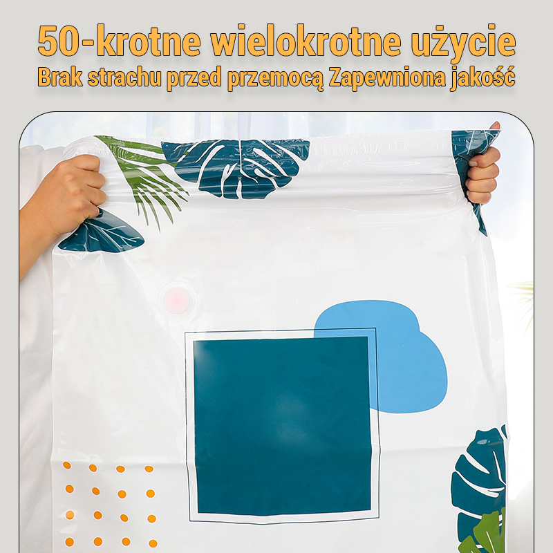 Worek Kompresyjny Próżniowy + Pompa Powietrza/ Vacuum compression bag + air pump