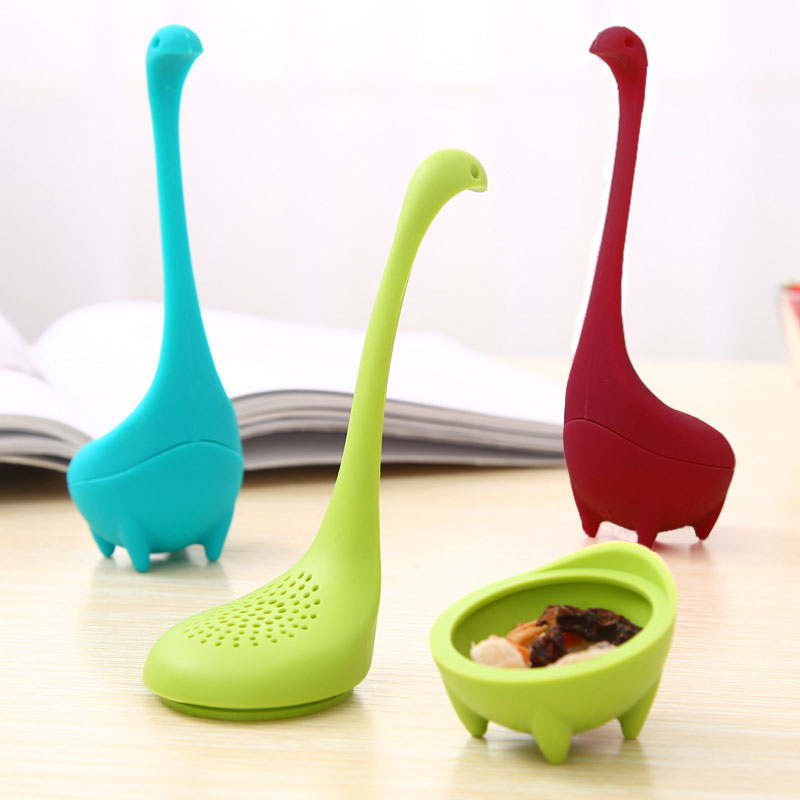 Water Monster Silicone Tea Strainer