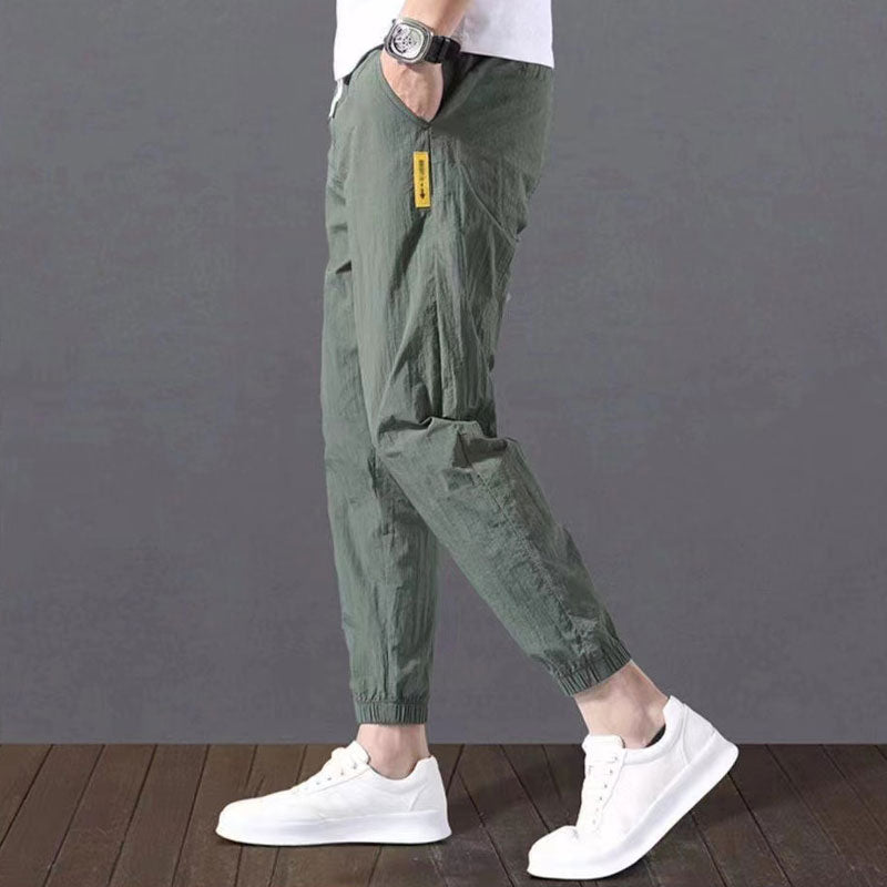 Men'S Summer Ice Silk Pants