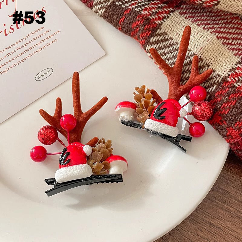 Christmas Antler Hair Clip