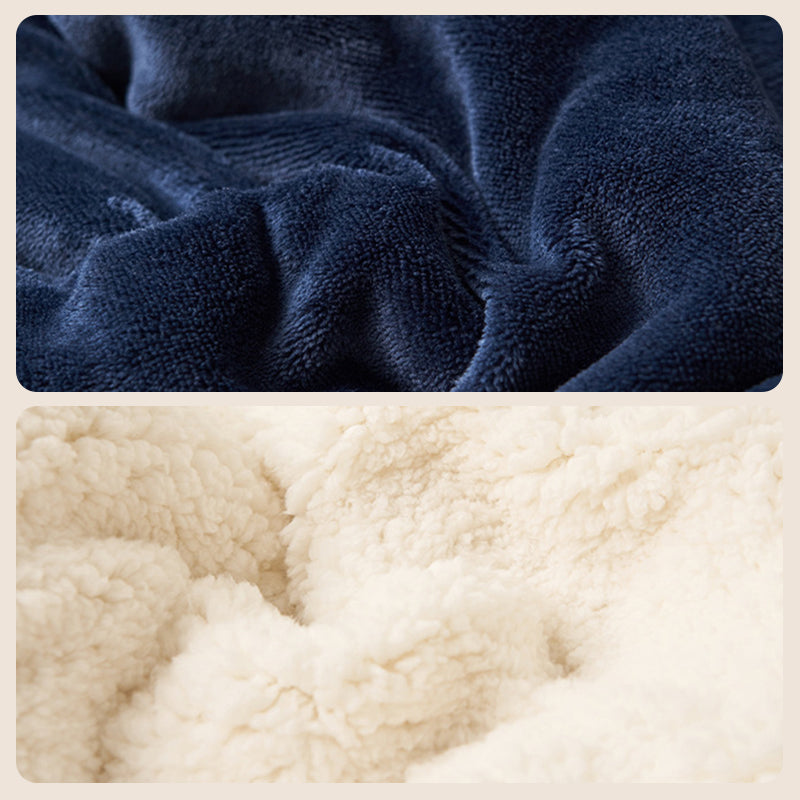 🎁Double Layer Thickened Lambswool Blanket