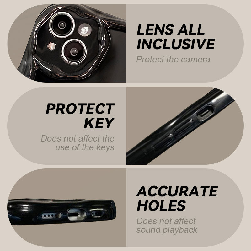 Wavy Edge Small Briquettes Mobile Phone Case