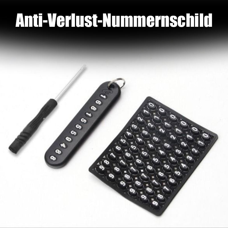 Handschlaufe + Nummernschild-Auto-Schlüsselanhänger/Hand strap + license plate car keychain