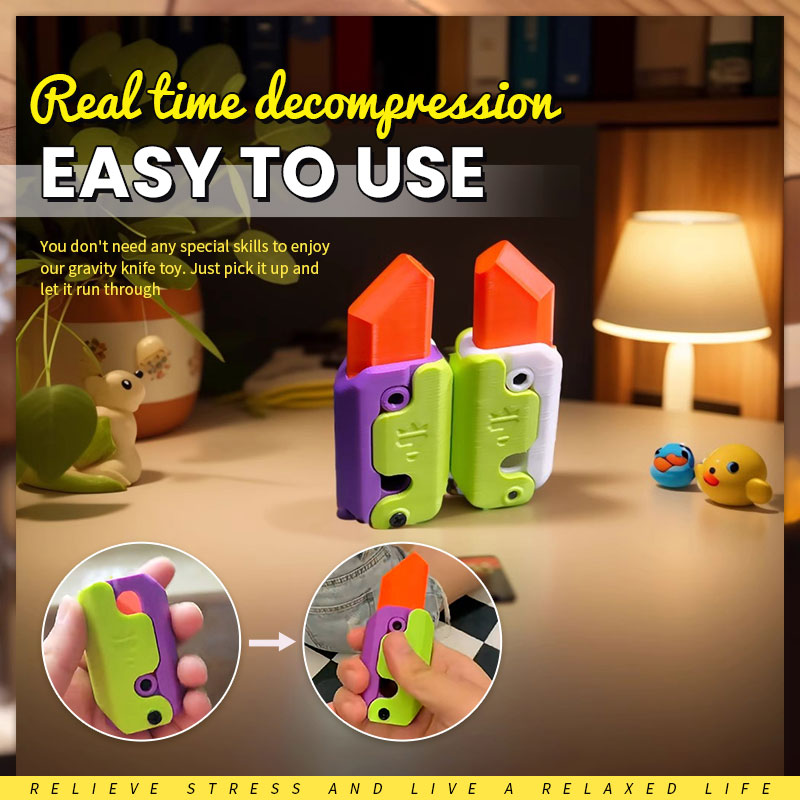 3D Gravity Knife Toy
