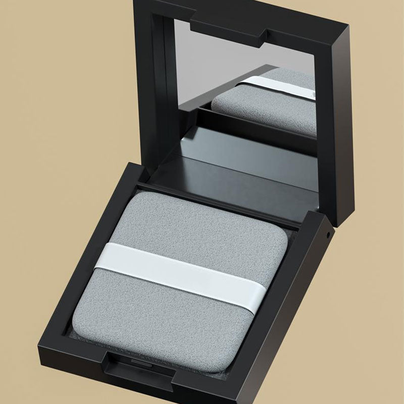 Oil Control Mirror With Powder Puff