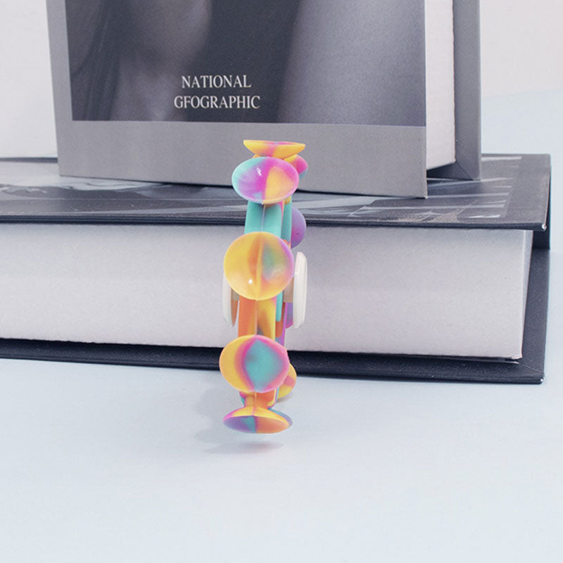 Silicone Decompression Suction Cup Fidget Spinner