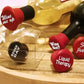 5-teiliges Set – lustige Silikon-Weinflaschenverschlüsse/wine cork