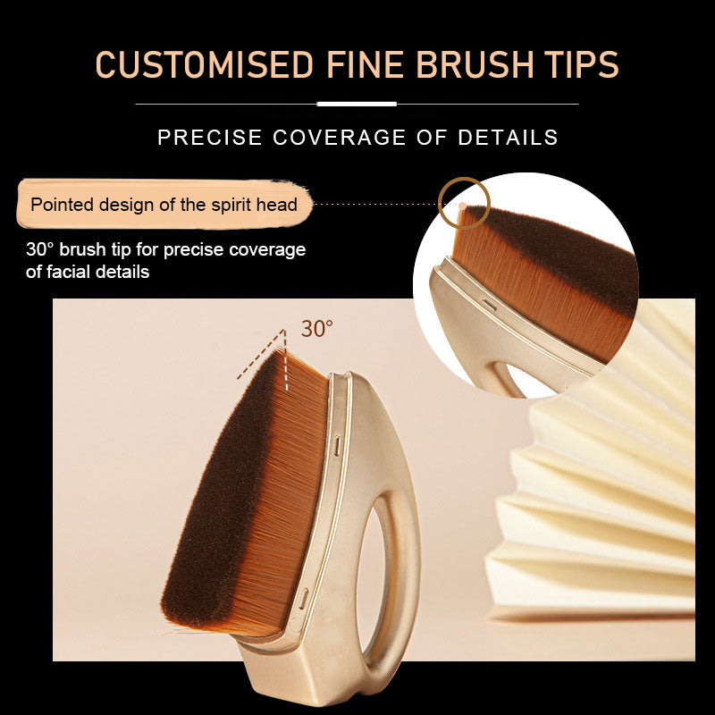Small Iron Makeup Brush