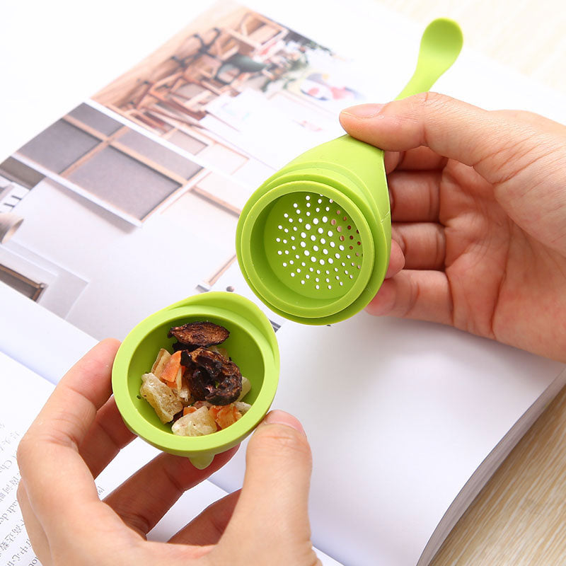 Water Monster Silicone Tea Strainer