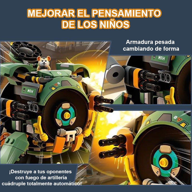 Juguetes De Bloques De Construcción De Overwatch/Overwatch building blocks toys