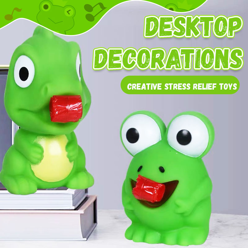 Creative Tongue-sticking-out Frog Squishy Toy