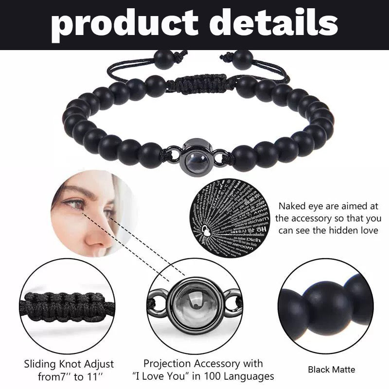 Customized Projected Turquoise Bracelet