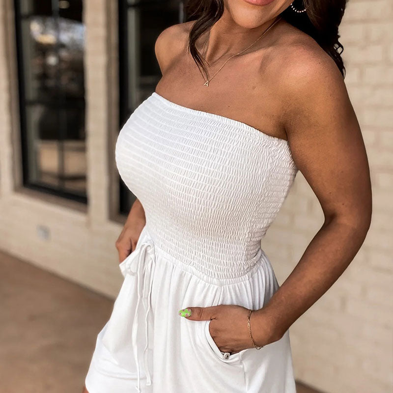 Women'S Pocket Casual Jumpsuit