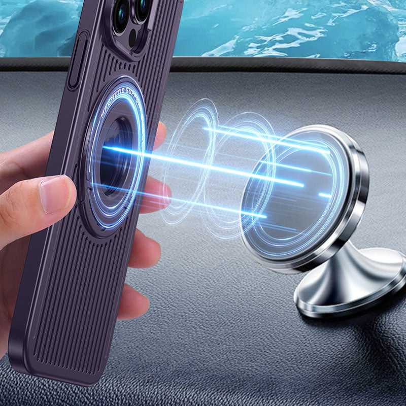 Heat Dissipation Magnetic Ring Holder Phone Case