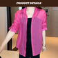 Women's Polo Collar Chiffon Shirt