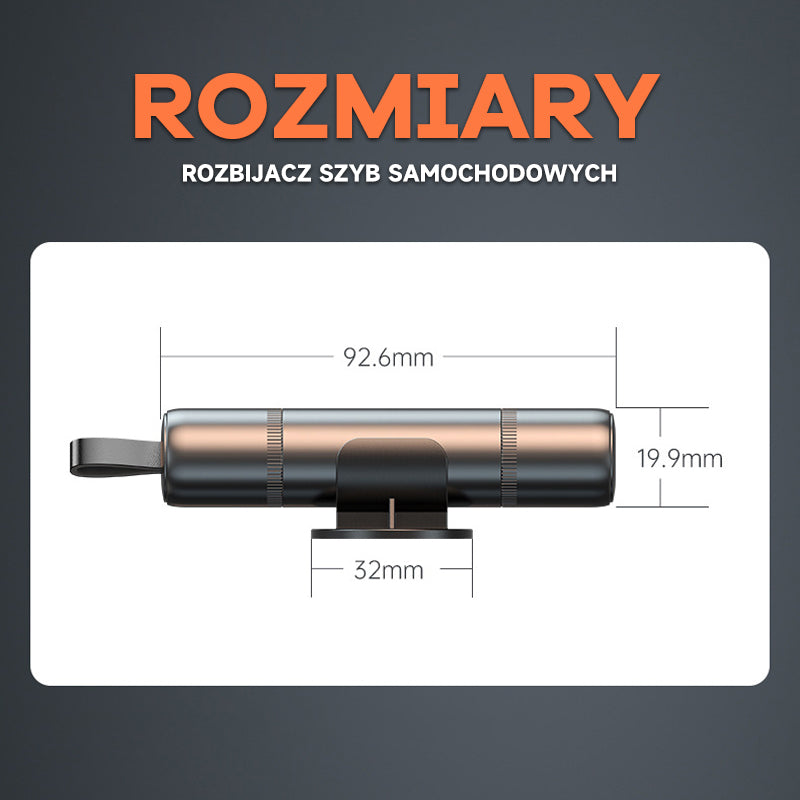 Rozbijacz Szyb Samochodowych/Car Window Breaker