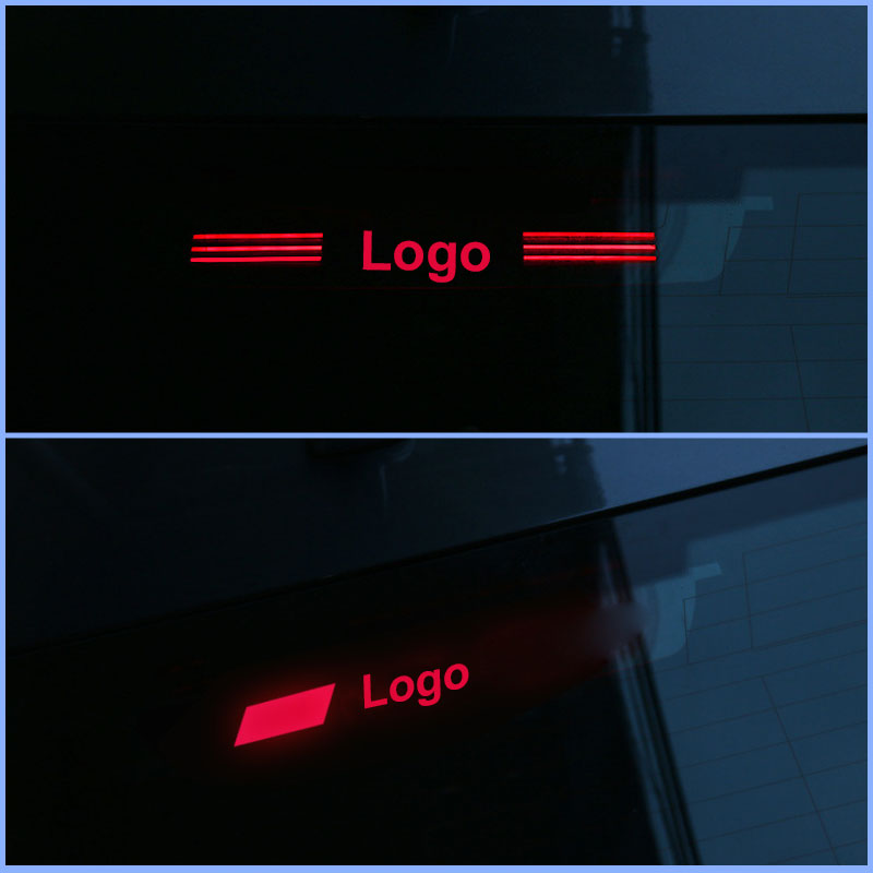 Car Rear Brake Light Sticker-For Audi
