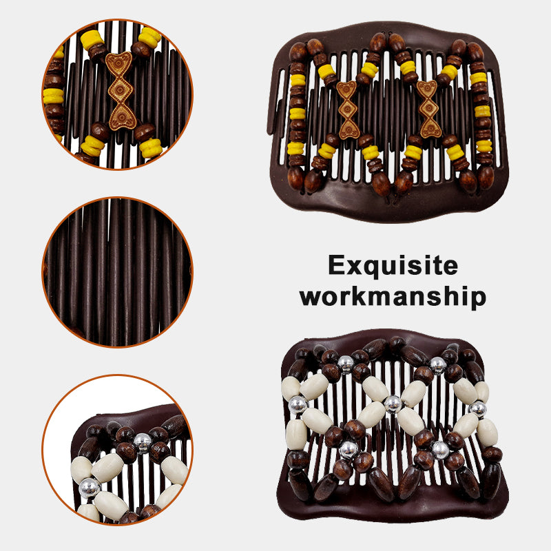 Double Row Elastic Comb