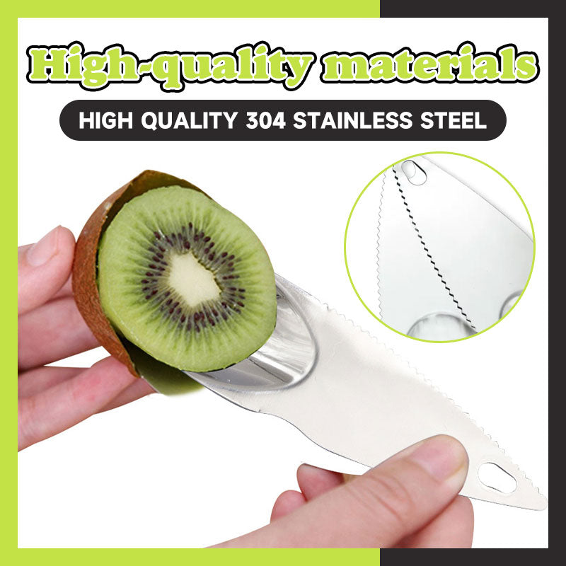 Peeling Knife, Pulp Scooping Spoon