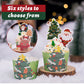 Christmas Cake Box Paper Cup