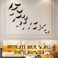 Halloween LED Night Light Bat Wall Sticker
