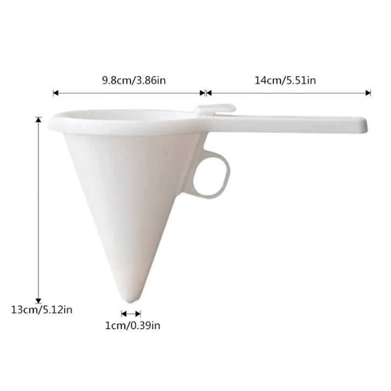 Kremmålebegertrakt/Cream measuring cup funnel