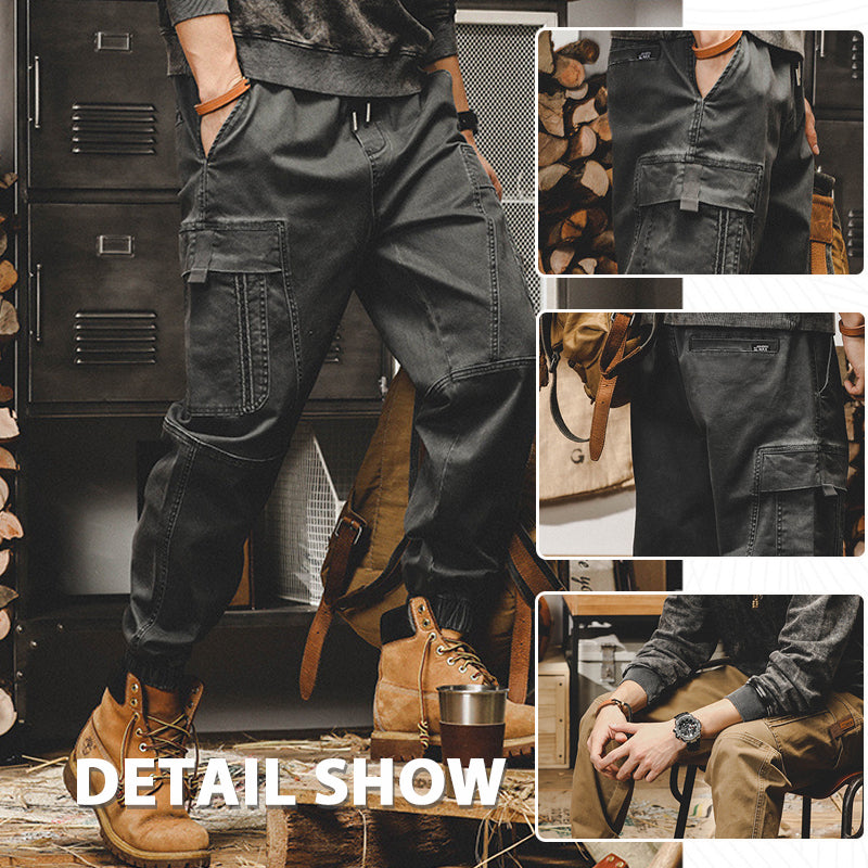 Men's Wide Leg Harem Pants