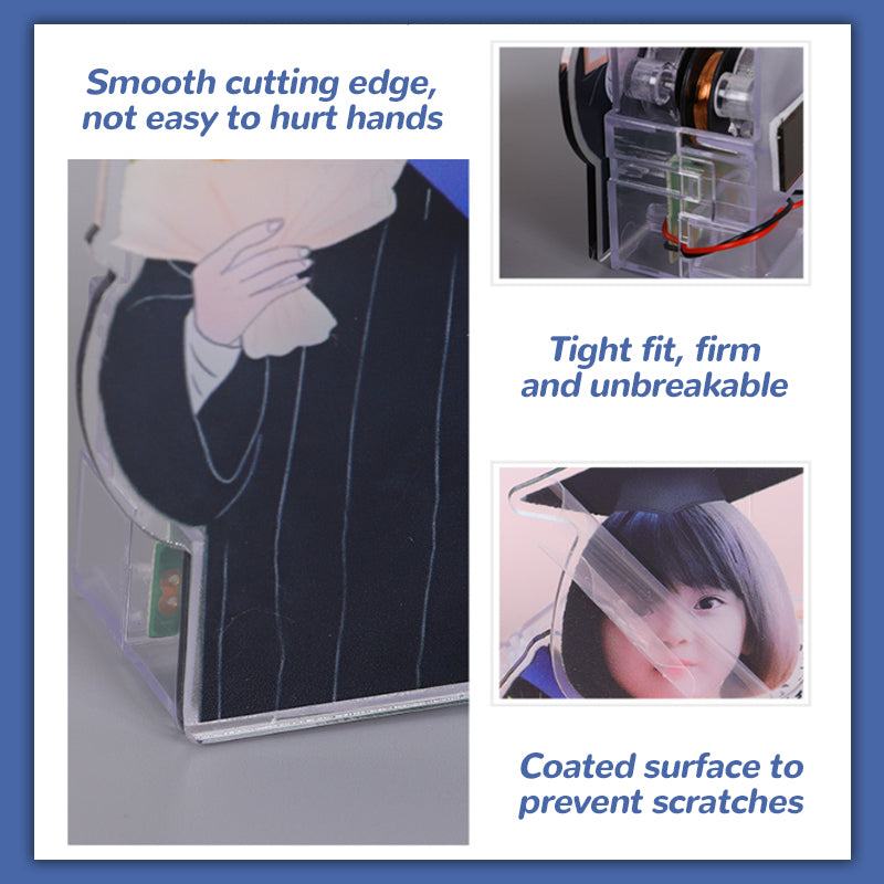 DIY Desktop Shaking Head Ornaments（Three People）